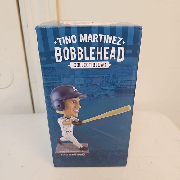 NY YANKEES TINO MARTINEZ BOBBLEHEAD SGA 4/14/2023 MLB BASEBALL - Picture 7 of 10